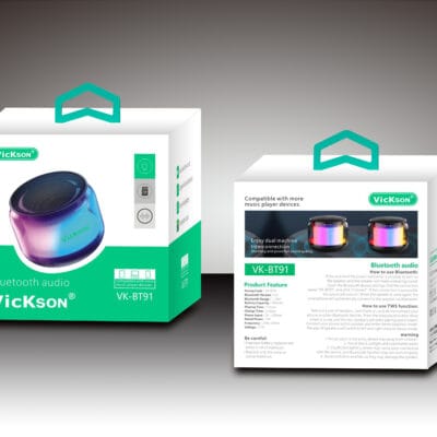 Loa Bluetooth Hi-Fi VicKson VK-BT91 – Âm Thanh Mạnh Mẽ, Thiết Kế Ấn Tượng 🎵✨