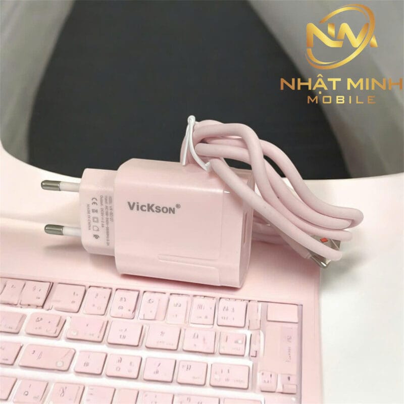 Bộ Sạc Nhanh VicKson 2.4A – Sạc An Toàn, Bền Bỉ, Tương Thích Cao